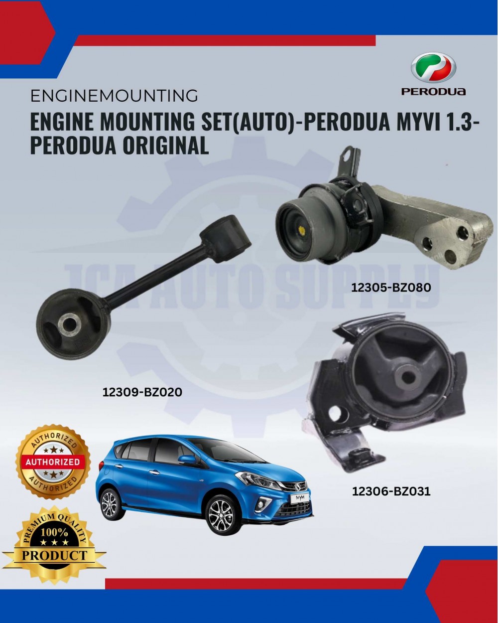 Engine store mounting myvi